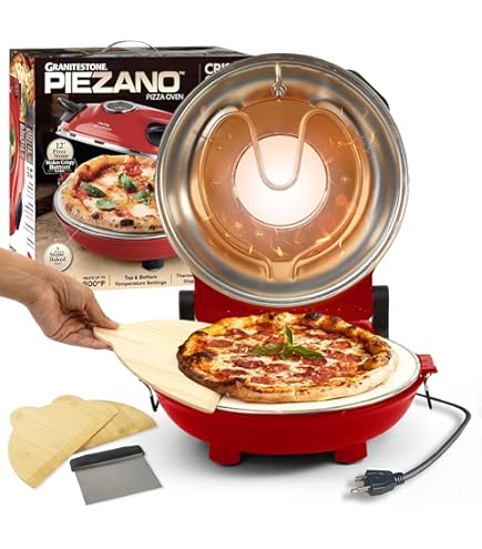 Amazon.com: PIEZANO Pizza Oven EXCLUSIVE Bundle with Pizza